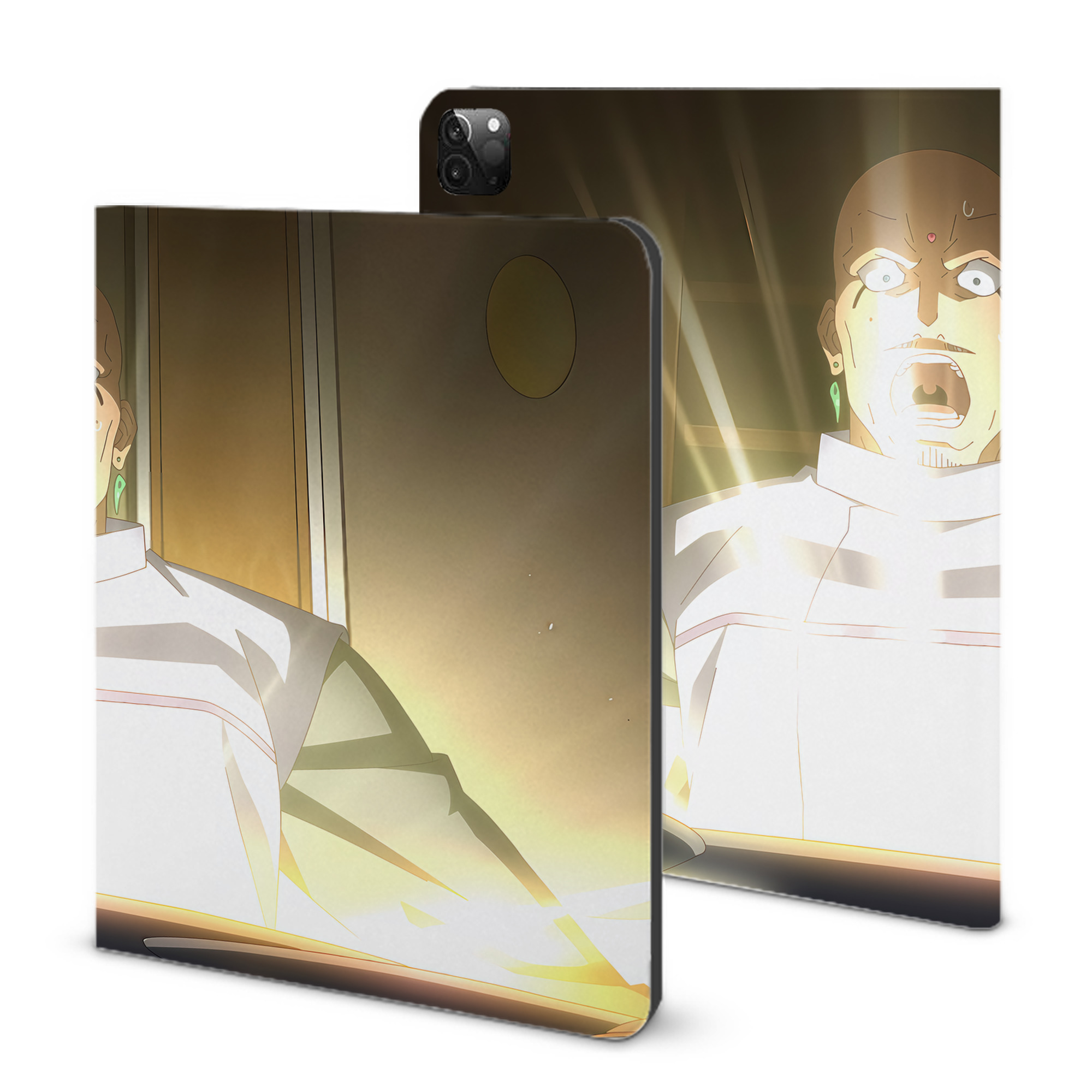 （画像用） 転スラ Regarding Reincarnated to Slime IPadケース ペンホルダー付き ブックスタイルデザイン